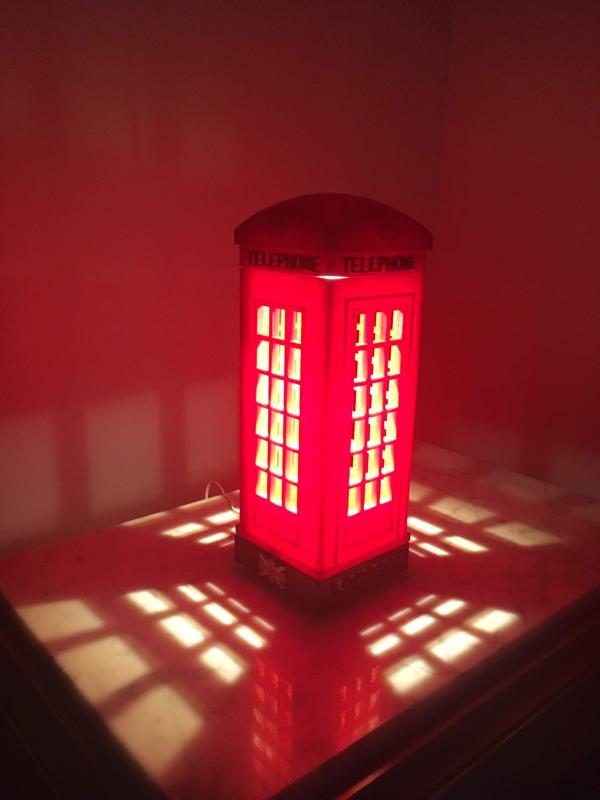 London Telephone Table Lamp