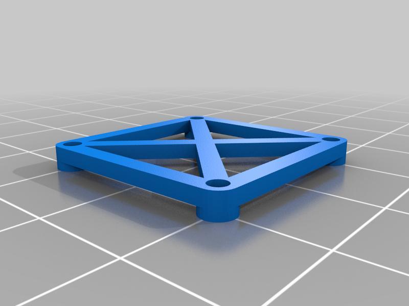 Receiver mount frame for Walksnail VTX or 20mm holes