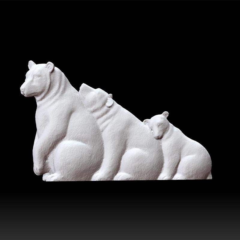 Bears family - 3 bears - cute bears - bear family