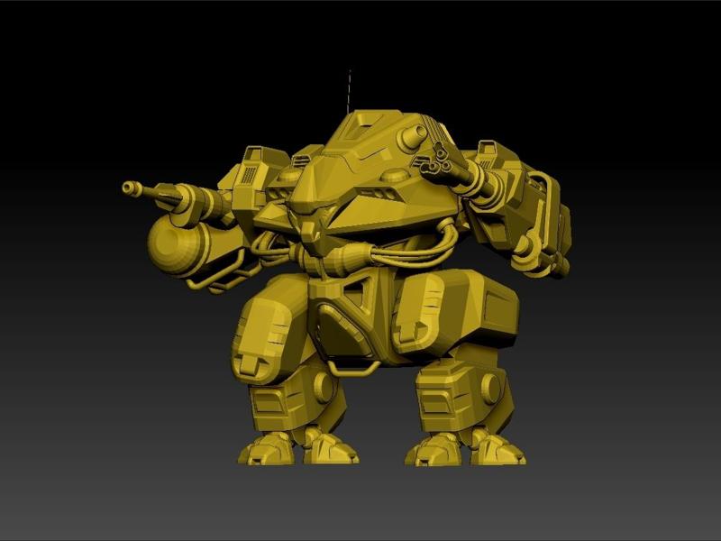 War robot - space robot - decorative robot - army robot