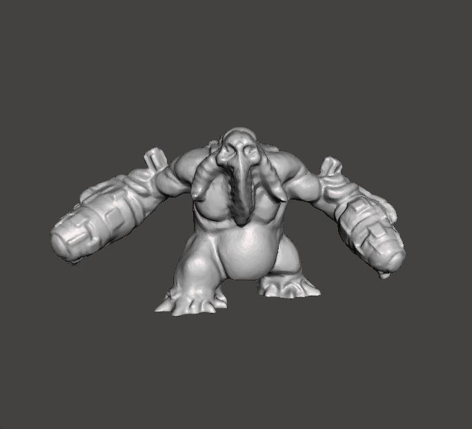 DOOM3 MACUBUS MINIATURE MODEL FIGURE FOR SCIFI GAMES RPG DND