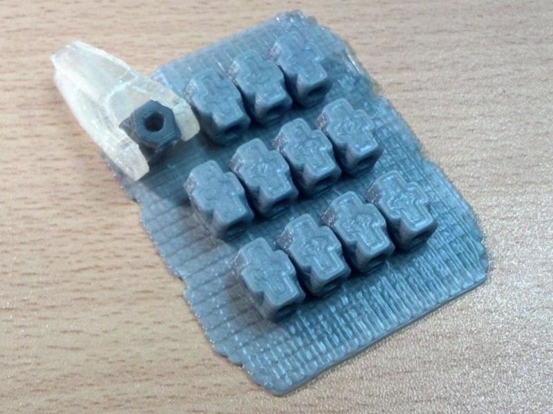 Rostock Delta Printer - U-Joint - 12 in 1 stl