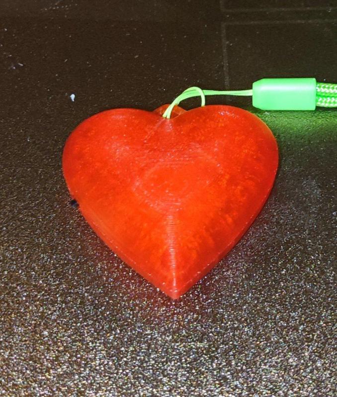 Blinking LED Heart, Blinkendes LED-Herz