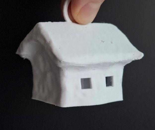 Little Hut/House Christmas Ornament