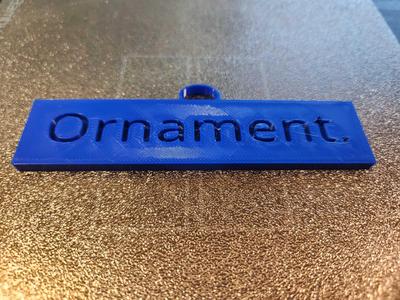 Ornament.
