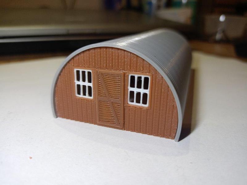 Nissenhütte / Nissen Hut in H0 / 1:87