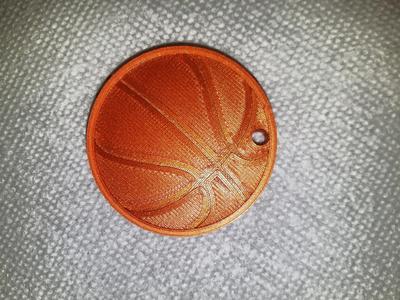 Basketball Ketchain