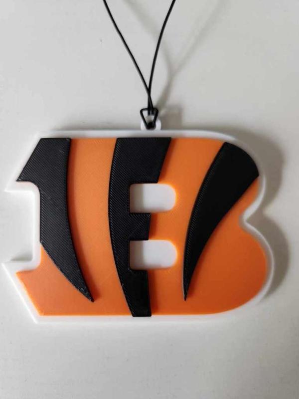 Cincinnati Bengals Car Rearview Mirror Ornament