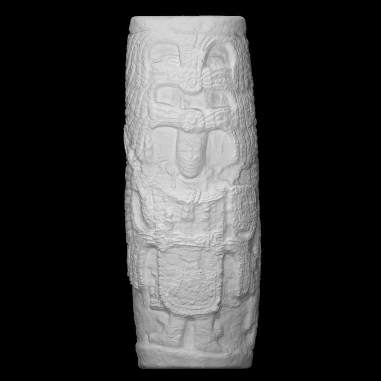 Column, Costumed Figure