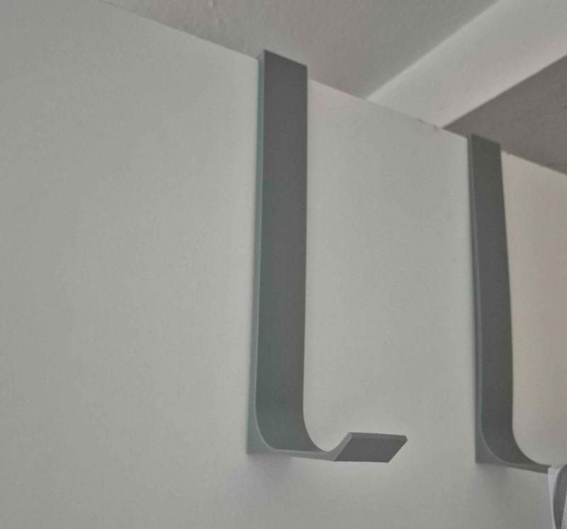 Wardrobe hook coat rack 23cm 