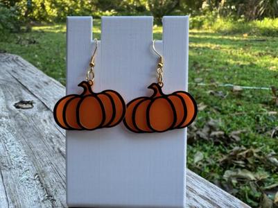 Pumpkin Earrings/keychain