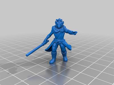 Rodian with Lightsaber