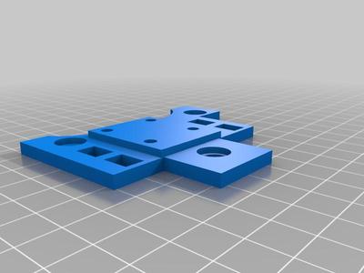 Hermit Crab Mount for Linear Rails