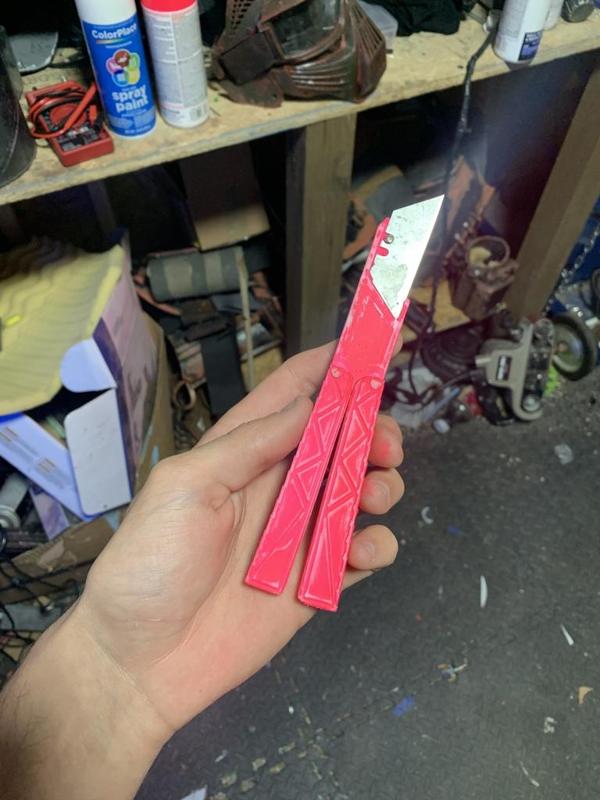 Box Cutter Balisong