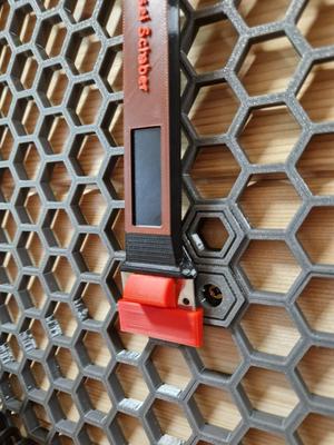 bambu scraper holder - honeycomb storage wall -HSW