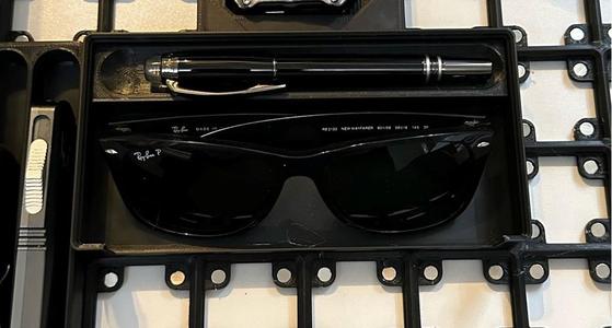 SunGlass and Pen Holder for Gridfinity