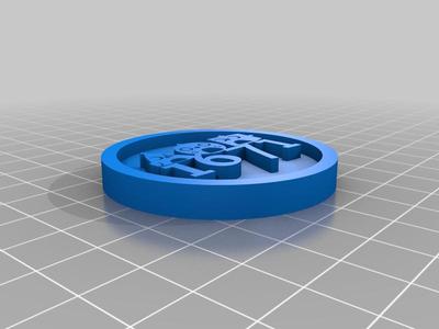 FRC 1678 Buchanan Bird Brains 3D Pin