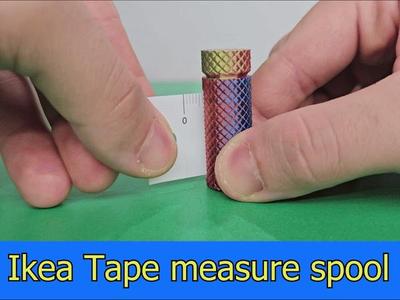 Ikea tape measure spool (print in place)