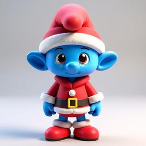 Christmas Smurf