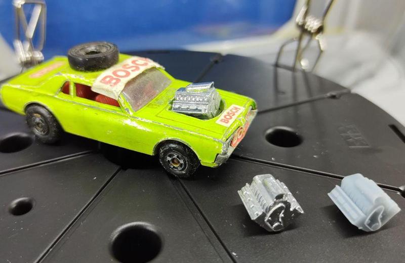 Matchbox V8 Ersatzmotor - Matchbox V8 replacement motor 