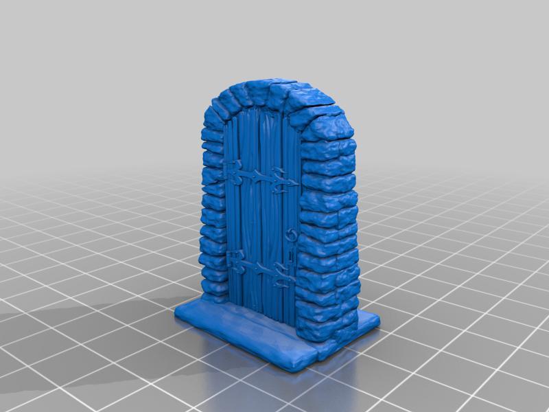 Dungeon Doorway with Lock