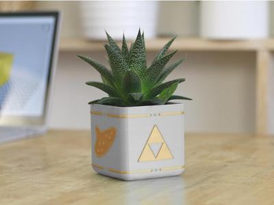 Zelda Planter - Single / Dual Extrusion Minimal Planter