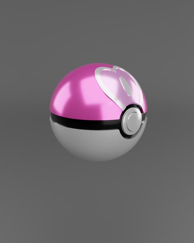 Love Ball Pokeball - Fan Art
