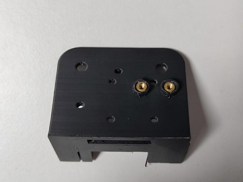 Manta MK2 - Linear rail (MGN12H) reinforced hotend mount