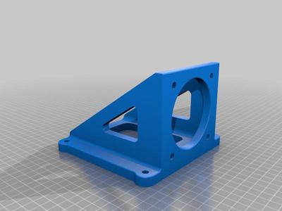 Nema 34 motor bracket