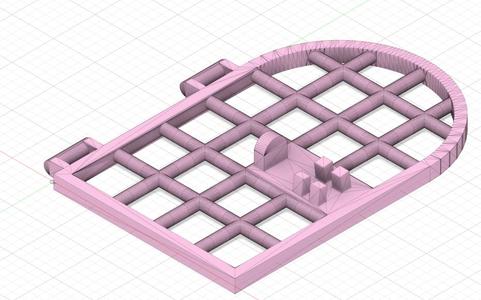 Playmobil Castle 6000 Door Grid
