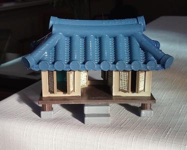 Hanok (Small traditional Korean house, remixed)