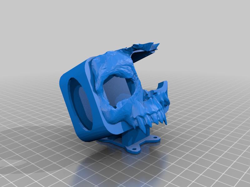 Hero 9/10/11 skull mount for FlyFish Volador VX6