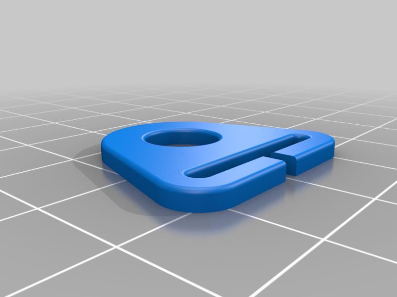 20mm belt anchorage for car push-clip