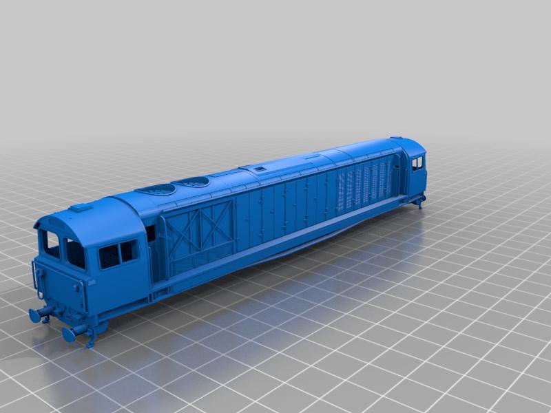 British Rail class 58 3mm scale