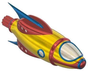 Buck Rogers "Phoenix" Ship 2