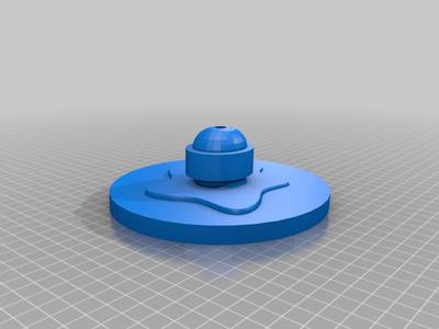  Lollipop stand for dum dums - flat bottom base
