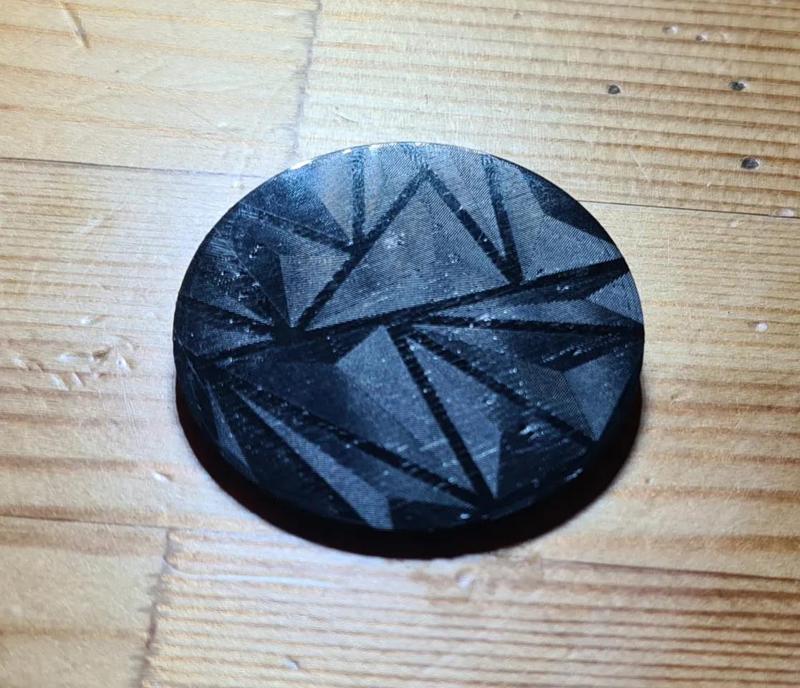 Simple SnowMan Button 42mm   