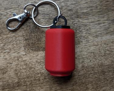 Japanese Lantern Stash Keychain