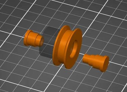 Bearing Spool Roll   
