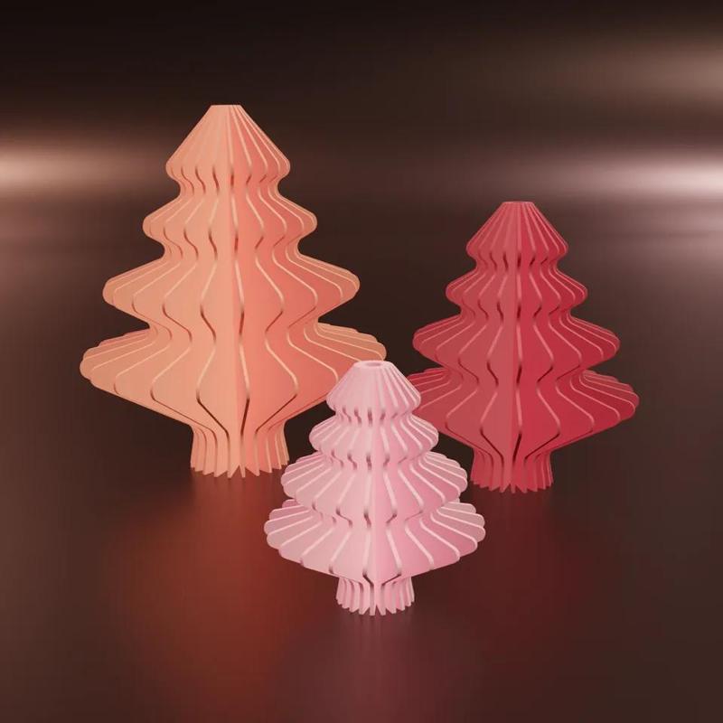 Tree Fan Christmas Decoration and Ornament   