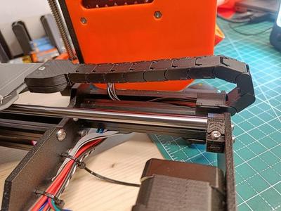Smooth Cable Chain for Prusa MK3S / MK3S 