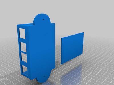 Mounting case for usb charger (8 usb)