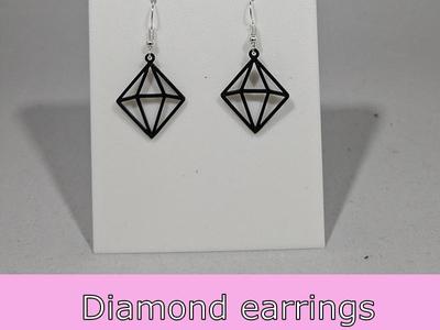 Diamond earrings