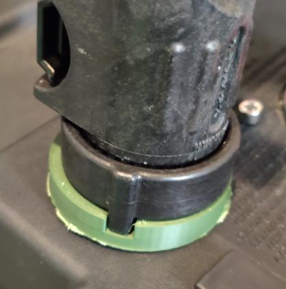 Fishing rail flush mount