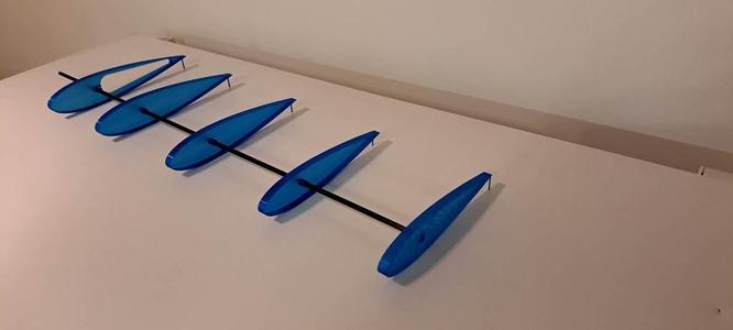 RC Wing sail test