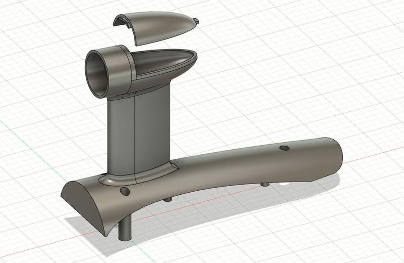 FX707s Albatross Wing Joiner With Motor Pod