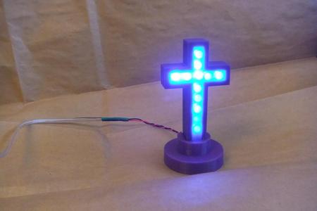 vakits 5mm LED Cross Enclosure