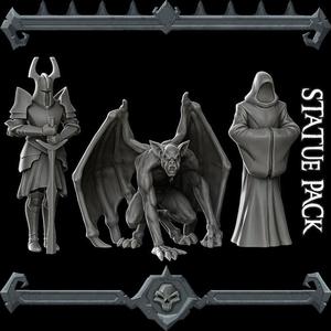 Gothic City: Statue Pack