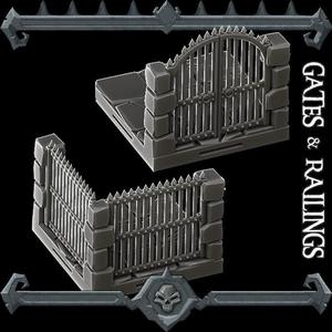 Gothic City: Gates & Railings
