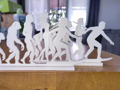 Human Evolution – From Ape to Surfer